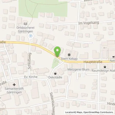 Standortübersicht der Tankstelle Wirelane Public I GmbH in 71116 Gärtringen