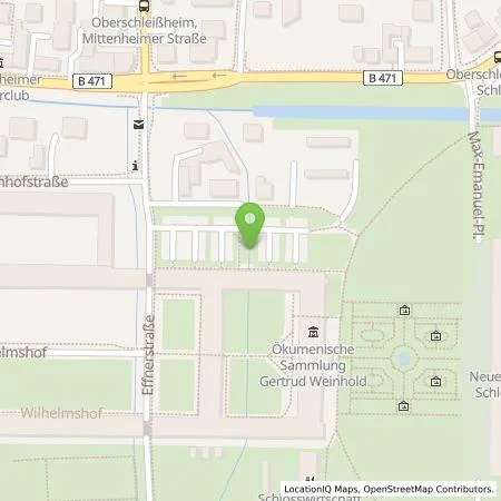 Standortübersicht der Tankstelle Energie Südbayern GmbH in 85764 Oberschleißheim