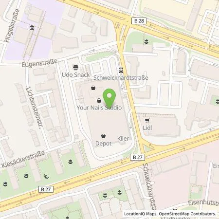 Standortübersicht der Tankstelle Andreas Haid e.K. in 72072 Tübingen