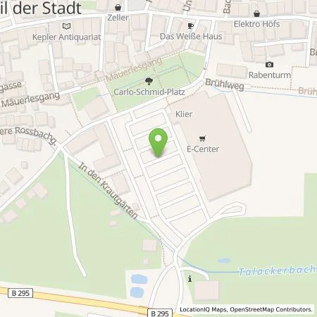 Standortübersicht der Tankstelle Neukauf Markt GmbH in 71263 Weil der Stadt