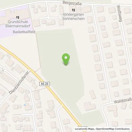 Standortübersicht der Tankstelle Stadtwerke Amberg Bäder und Park GmbH in 92263 Ebermannsdorf