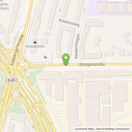 Standortübersicht der Tankstelle Hamburger Energiewerke Mobil GmbH in 22335 Hamburg