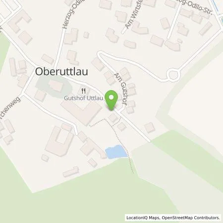 Standortübersicht der Tankstelle Energie Südbayern GmbH in 94542 Haarbach