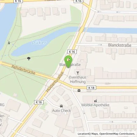 Standortübersicht der Tankstelle Stadtwerke Lübeck Energie GmbH in 23564 Lübeck