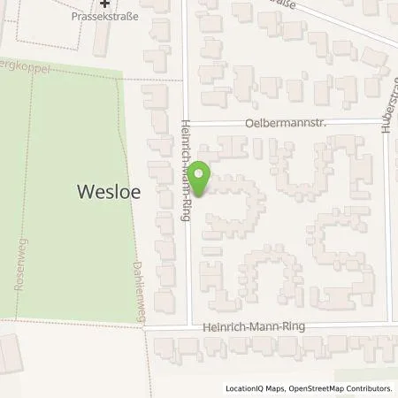 Standortübersicht der Tankstelle Stadtwerke Lübeck Energie GmbH in 23566 Lübeck