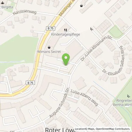 Standortübersicht der Tankstelle Stadtwerke Lübeck Energie GmbH in 23558 Lübeck