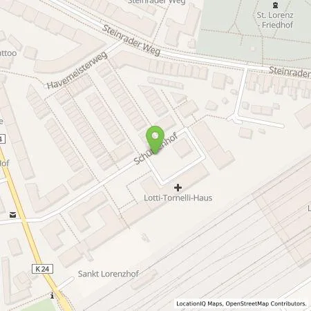 Standortübersicht der Tankstelle Stadtwerke Lübeck Energie GmbH in 23558 Lübeck