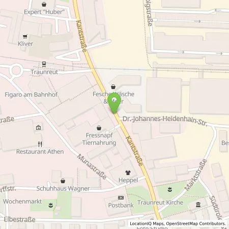 Standortübersicht der Tankstelle Energie Südbayern GmbH in 83301 Traunreut