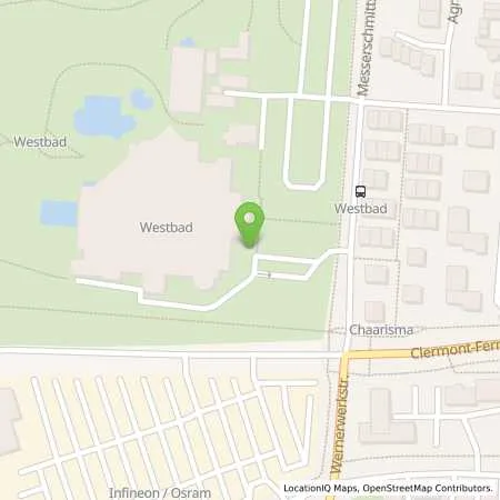 Standortübersicht der Tankstelle REWAG Regensburger Energie und Wasserversorgung AG & Co KG in 93049 Regensburg