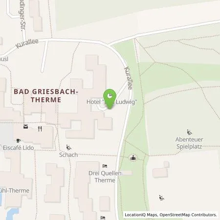 Standortübersicht der Tankstelle Energie Südbayern GmbH in 94086 Bad Griesbach i.Rottal