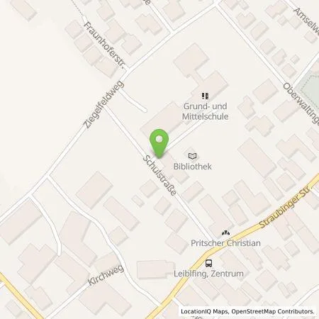 Standortübersicht der Tankstelle Energie Südbayern GmbH in 94339 Leiblfing