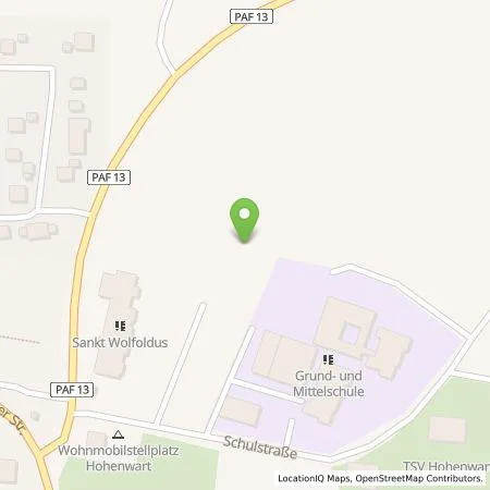 Standortübersicht der Tankstelle Energie Südbayern GmbH in 86558 Hohenwart