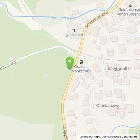 Standortübersicht der Tankstelle Energie Südbayern GmbH in 82491 Grainau