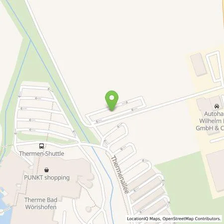 Standortübersicht der Tankstelle e-con AG in 86825 Bad Wörishofen