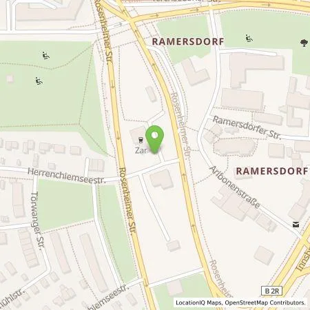 Standortübersicht der Tankstelle Electra Germany GmbH in 81669 München