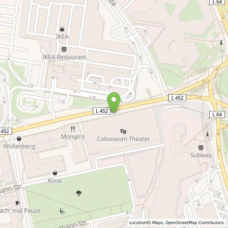 Standortübersicht der Tankstelle eze.network GmbH in 45127 Essen