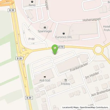 Standortübersicht der Tankstelle Pfalzwerke AG in 69231 Rauenberg