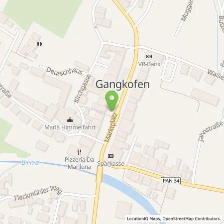Standortübersicht der Tankstelle Energie Südbayern GmbH in 84140 Gangkofen