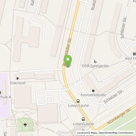 Standortübersicht der Tankstelle Energieversorgung Gera GmbH in 07549 Gera