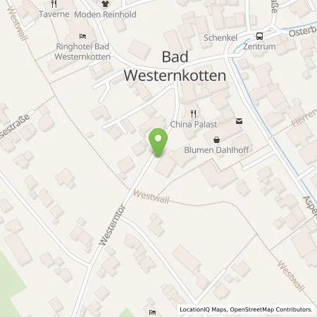 Standortübersicht der Tankstelle Stadt Erwitte in 59597 Erwitte