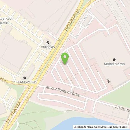 Standortübersicht der Tankstelle Pfalzwerke AG in 66121 Saarbrücken