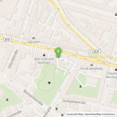 Standortübersicht der Tankstelle On Charge GmbH in 66121 Saarbrücken