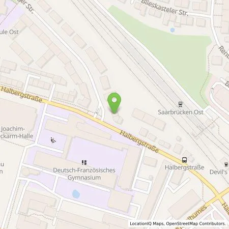 Standortübersicht der Tankstelle On Charge GmbH in 66121 Saarbrücken