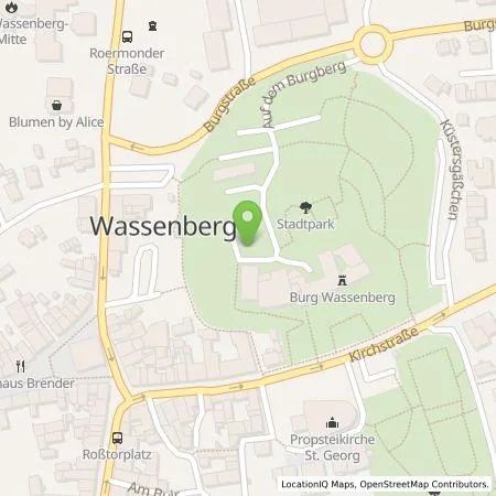 Standortübersicht der Tankstelle Willemsen GmbH & Co. KG in 41849 Wassenberg