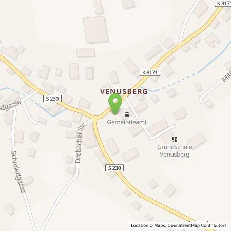 Standortübersicht der Tankstelle Emobility East - Thomas Walther in 09430 Drebach