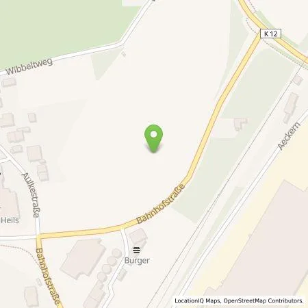 Standortübersicht der Tankstelle Hohe Mark Energie GmbH in 48734 Reken