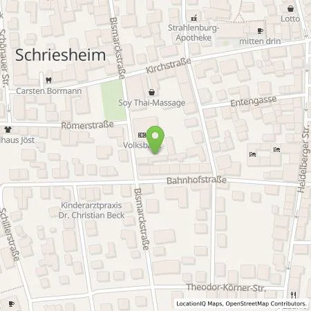 Standortübersicht der Tankstelle smopi® - Multi Chargepoint Solution GmbH in 69198 Schriesheim