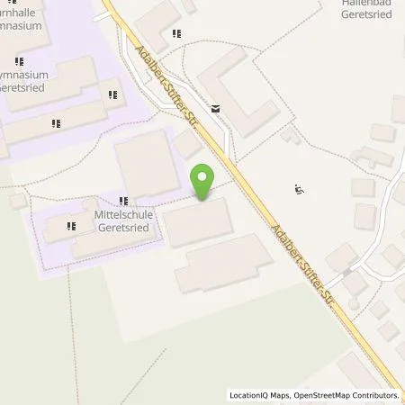 Standortübersicht der Tankstelle 17er Oberlandenergie GmbH in 82538 Geretsried