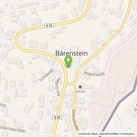 Standortübersicht der Tankstelle Stadtwerke Annaberg-Buchholz GmbH in 09471 Bärenstein