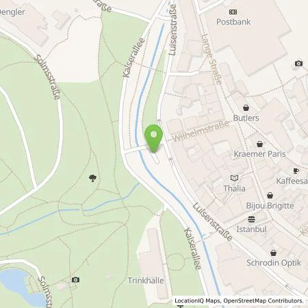 Standortübersicht der Tankstelle Parkgaragengesellschaft Baden-Baden mbH in 76530 Baden-Baden