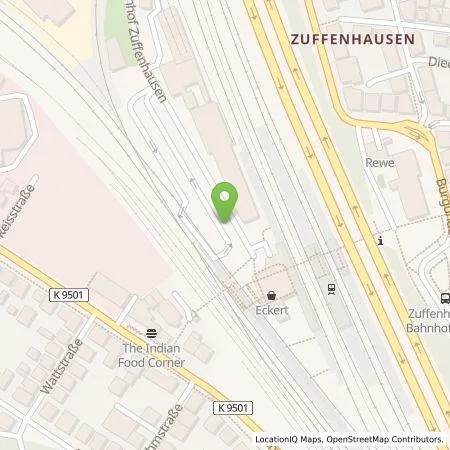 Standortübersicht der Tankstelle Stadtwerke Stuttgart GmbH in 70435 Stuttgart