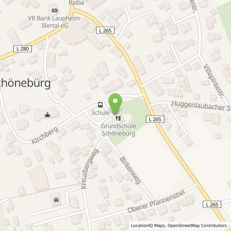 Standortübersicht der Tankstelle Gebrüder Miller, Elektrizitätsversorgung GmbH & Co. KG in 88477 Schwendi