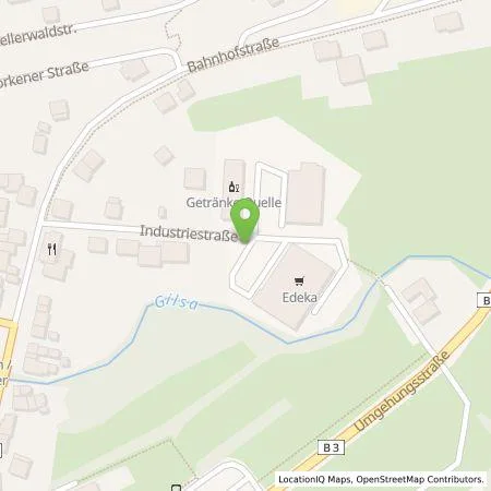 Standortübersicht der Tankstelle TEAG Mobil GmbH in 34632 Jesberg
