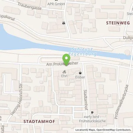 Standortübersicht der Tankstelle REWAG KG in 93059 Regensburg