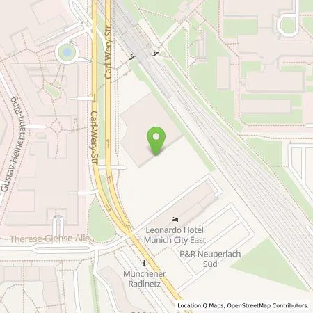 Standortübersicht der Tankstelle enercity AG in 81739 München
