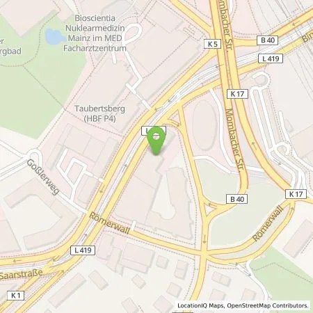 Standortübersicht der Tankstelle Wattif Europe GmbH in 55131 Mainz
