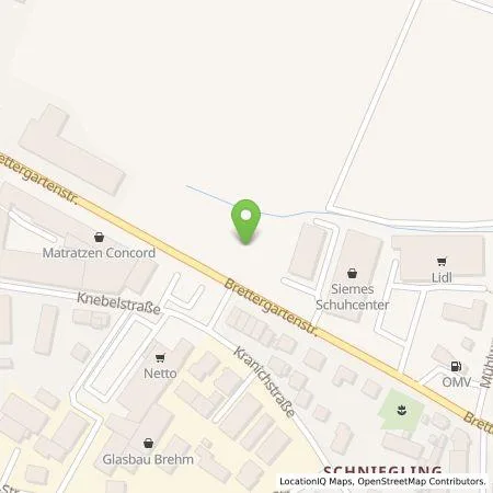 Standortübersicht der Tankstelle Numbat Schnellladenetz GmbH & Co. KG in 90427 Nürnberg