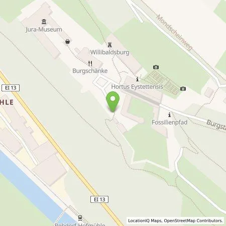 Standortübersicht der Tankstelle Josef Geyer e-mobil GmbH & Co. KG in 85072 Eichstätt