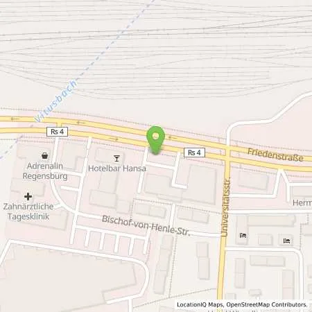 Standortübersicht der Tankstelle REWAG Regensburger Energie und Wasserversorgung AG & Co KG in 93051 Regensburg