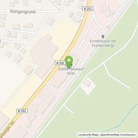Standortübersicht der Tankstelle TEAG Mobil GmbH in 35099 Burgwald