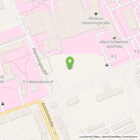 Standortübersicht der Tankstelle Ladefix Wolfram Cüppers Einzelunternehmen in 09116 Chemnitz