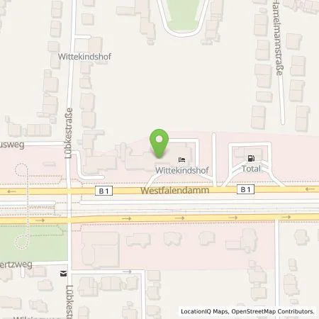Standortübersicht der Tankstelle Dortmunder Energie- und Wasserversorgung GmbH in 44141 Dortmund