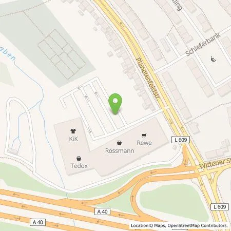Standortübersicht der Tankstelle Dortmunder Energie- und Wasserversorgung GmbH in 44149 Dortmund