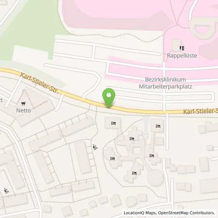 Standortübersicht der Tankstelle REWAG Regensburger Energie und Wasserversorgung AG & Co KG in 93051 Regensburg