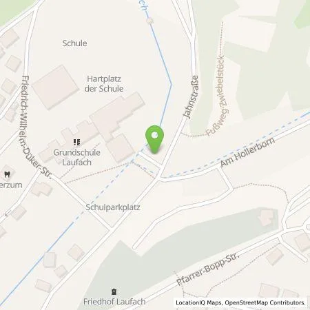 Standortübersicht der Tankstelle Energieversorgung Main-Spessart GmbH in 63846 Laufach
