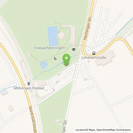 Standortübersicht der Tankstelle Energiedienste der Landeshauptstadt Stuttgart GmbH in 70567 Stuttgart